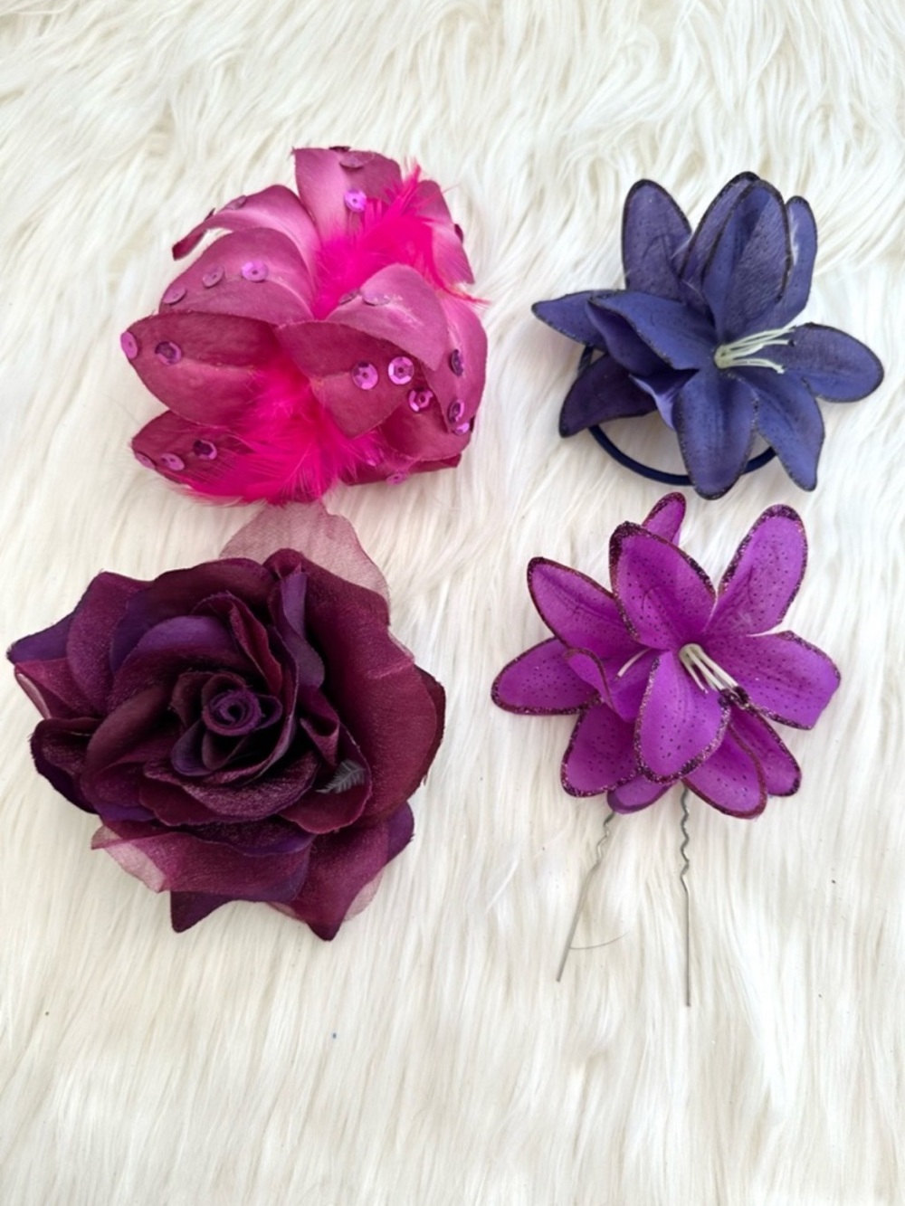 FLOWER HAIR SET